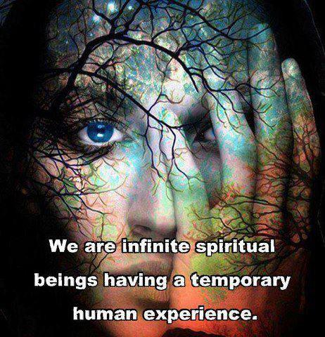 We are Spiritual Beings Having a Human Experience