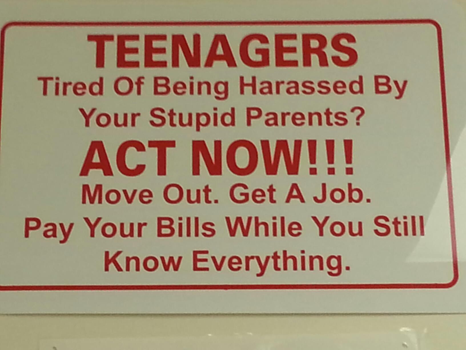 Teens are people too!